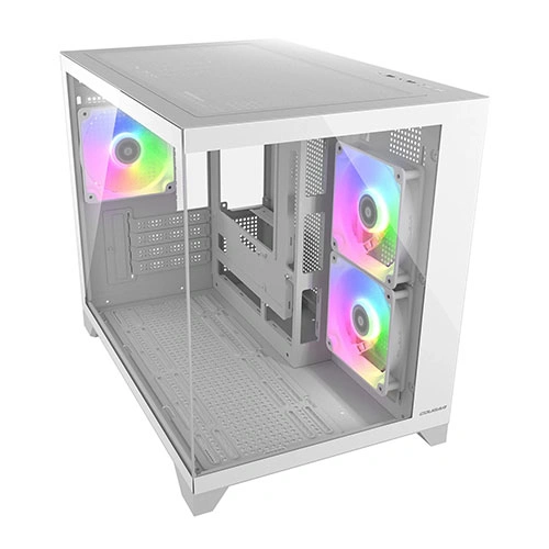 Cougar FV150 Mini White M-ATX Mini Tower Case