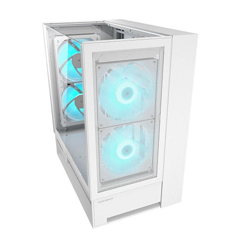 Cougar Omnyx ARGB White ATX Mid Tower Case