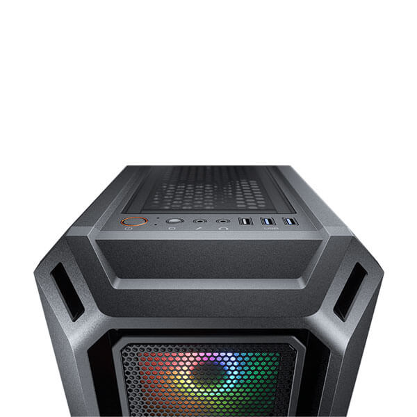 Cougar MX440 Mesh RGB (ATX) Cabinet (Black)