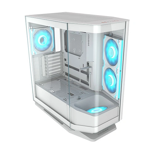 Cougar FV270 RGB White E-ATX Mid Tower Case