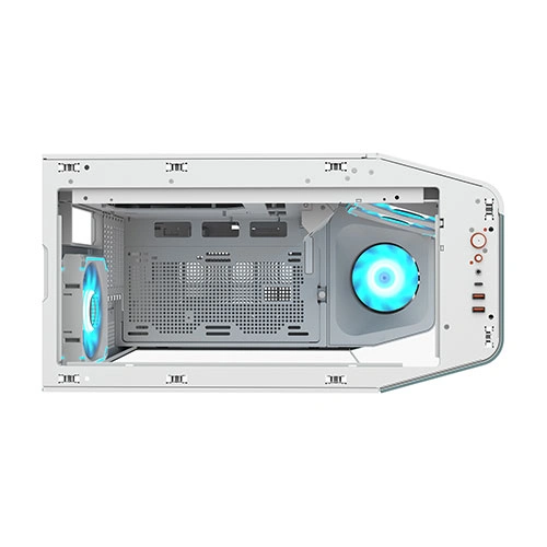 Cougar FV270 RGB White E-ATX Mid Tower Case