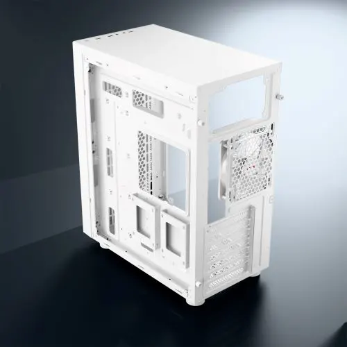 Dawg V 211 White M-ATX Mid Tower Case