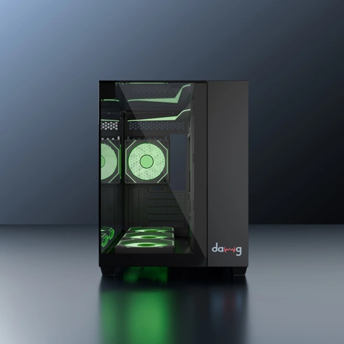 Dawg Y 740 Cube ARGB M-ATX Mini Tower Case