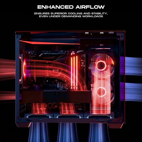 Dawg Y 740 Cube ARGB M-ATX Mini Tower Case