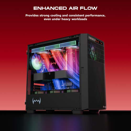 Dawg Y 804 ARGB ATX Mid Tower Case