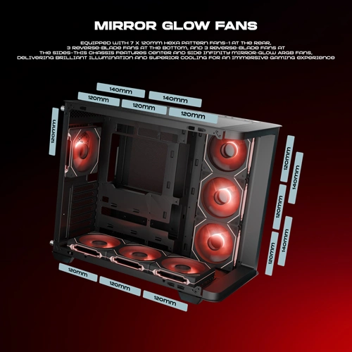 Dawg Y 820 ARGB ATX Mid Tower Case