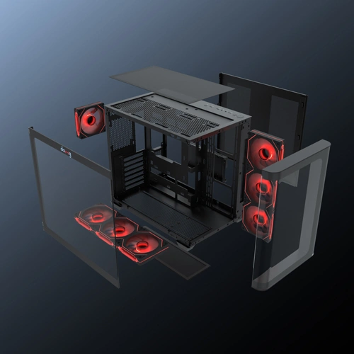 Dawg Y 820 ARGB ATX Mid Tower Case