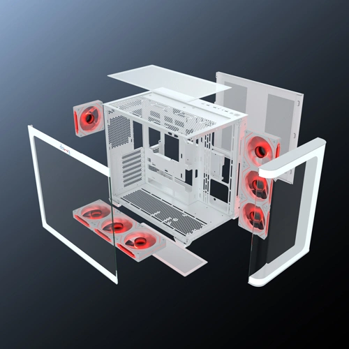 Dawg Y 820 ARGB ATX Mid Tower White Case