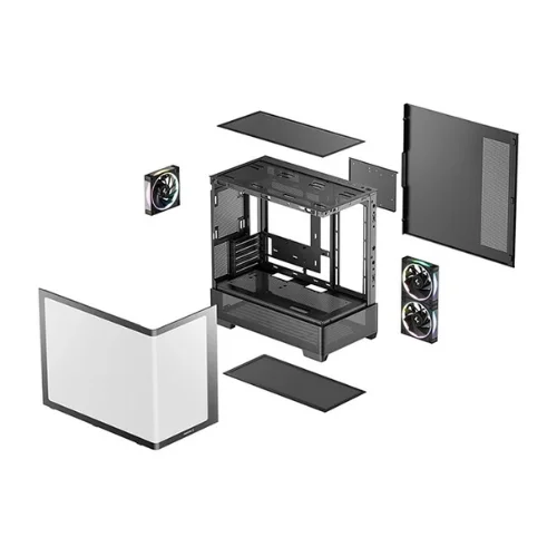 DeepCool CG380U 3F ARGB M-ATX Mini Tower Case