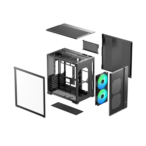 DeepCool CG590 MESH 2F ARGB ATX Mid Tower Case