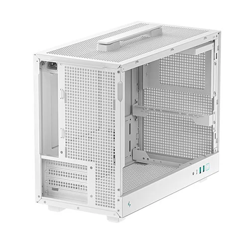 DeepCool CH160 Plus White M-ATX Mini Tower Case