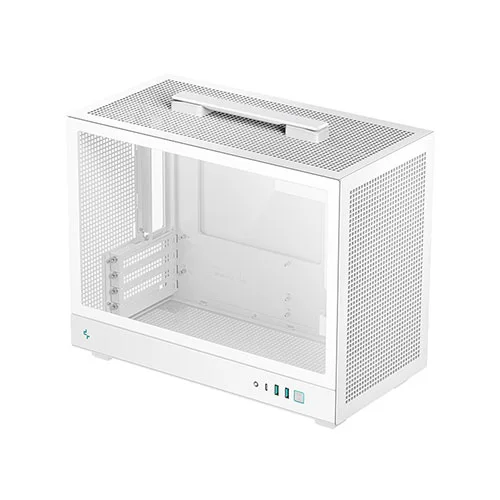 DeepCool CH160 Plus White M-ATX Mini Tower Case