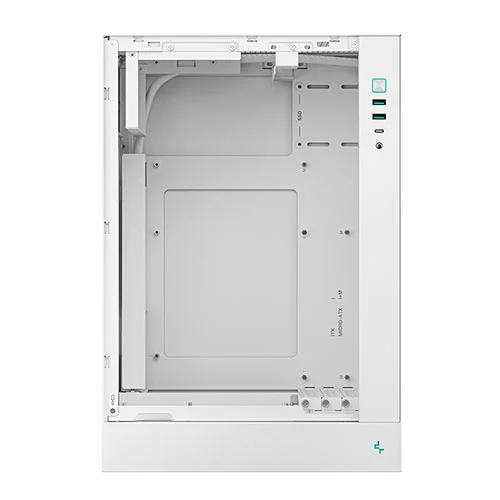 DeepCool CH170 Plus White M-ATX Mini Tower Case