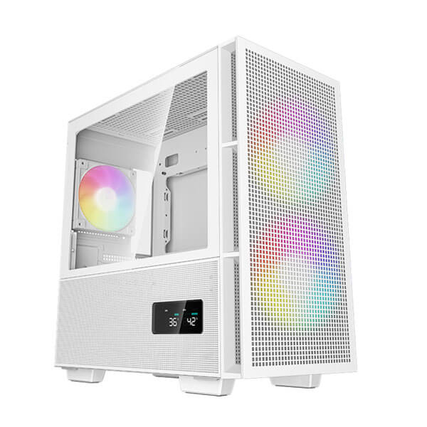 DeepCool CH360 Digital WH (M-ATX) Mini Tower Cabinet (White)