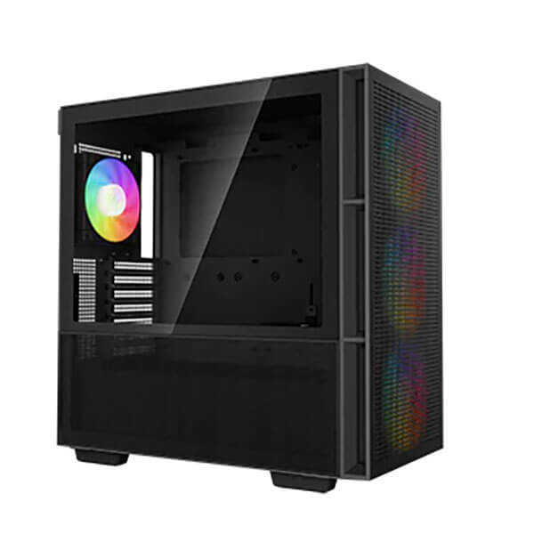 DeepCool CH560 Mesh ARGB (E-ATX) Mid Tower Cabinet (Black)