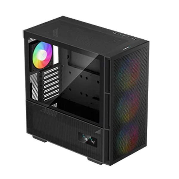 Deepcool CH560 Digital Mesh ARGB (E-ATX) Mid Tower Cabinet (Black)