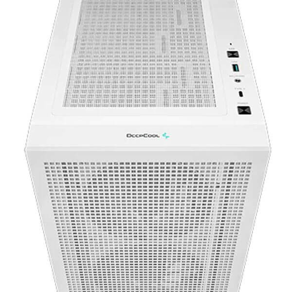 Deepcool CH560 Digital WH Mesh ARGB (E-ATX) Mid Tower Cabinet (White)