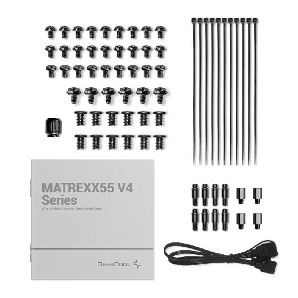 DeepCool Matrexx 55 Mesh V4 C ARGB ATX Mid Tower Case