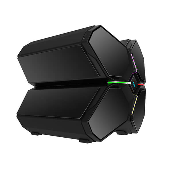 Deepcool Quadstellar Infinity RGB (E-ATX) Full Tower Cabinet (Black)