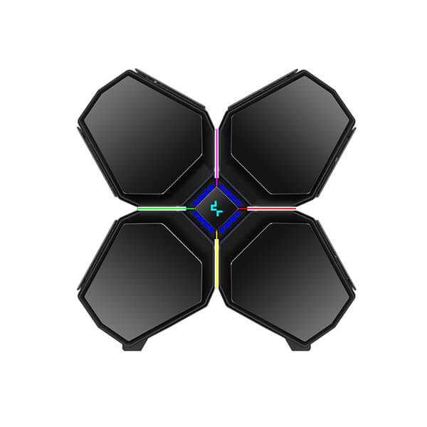 Deepcool Quadstellar Infinity RGB (E-ATX) Full Tower Cabinet (Black)