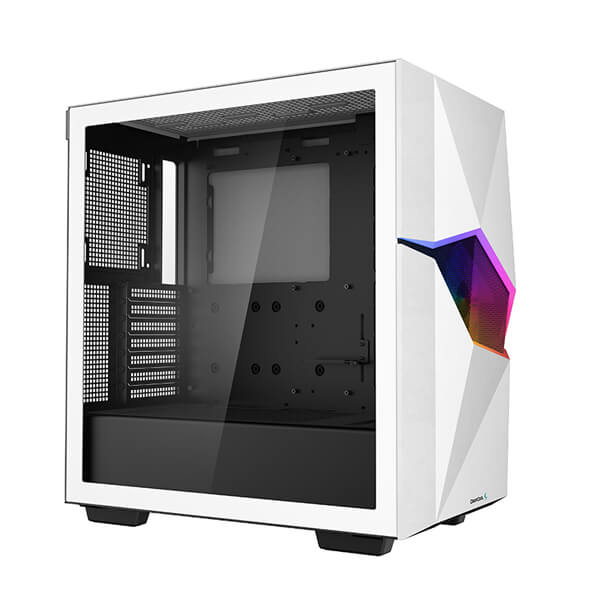 DeepCool Cyclops ARGB (E-ATX) Mid Tower Cabinet (White)