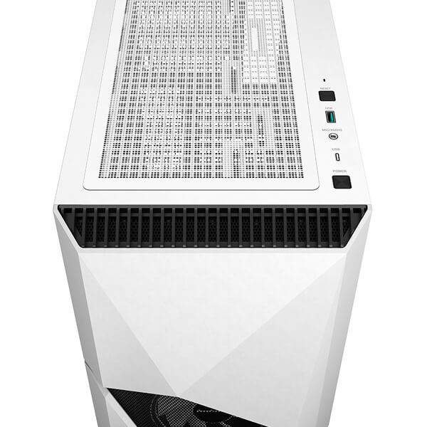 DeepCool Cyclops ARGB (E-ATX) Mid Tower Cabinet (White)