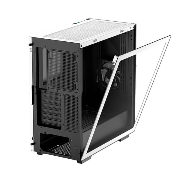 DeepCool Cyclops ARGB (E-ATX) Mid Tower Cabinet (White)
