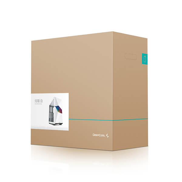 DeepCool Cyclops ARGB (E-ATX) Mid Tower Cabinet (White)