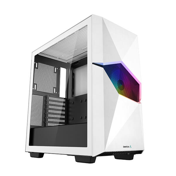 DeepCool Cyclops ARGB (E-ATX) Mid Tower Cabinet (White)