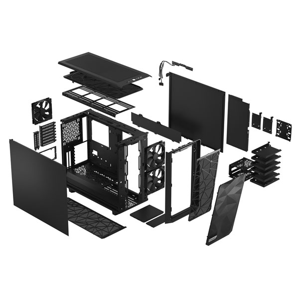 Fractal Design Meshify 2 Solid E-ATX Mid Tower Case