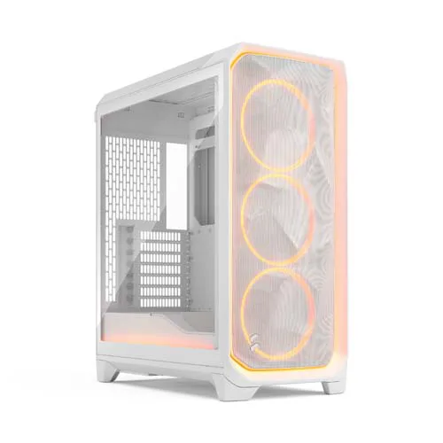 Fractal Design Meshify 3 Ambience Pro RGB White E-ATX Mid Tower Case