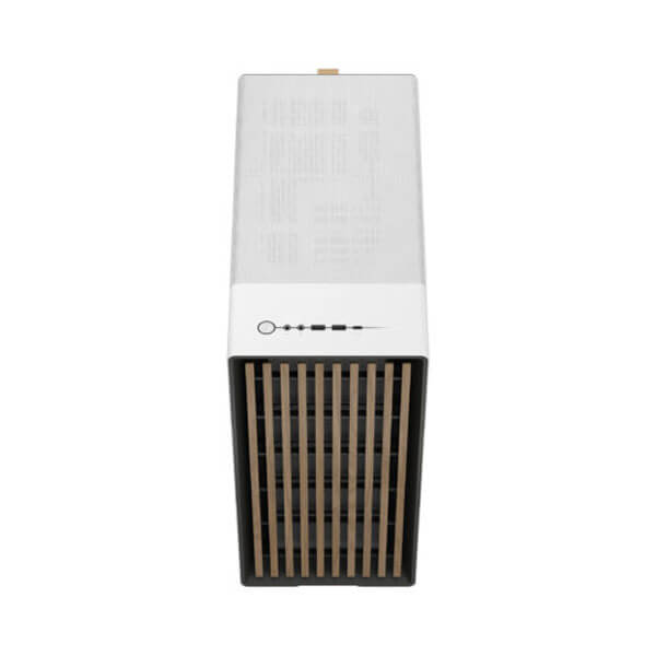 Fractal Design North Chalk TG Clear (ATX) Mid Tower Cabinet (White)