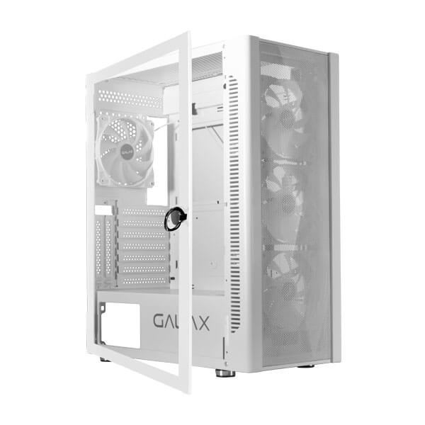 Galax Revolution-06 Mesh RGB White ATX Mid Tower Case