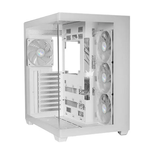 GALAX HOF Allsynq White ARGB ATX Mid Tower Case
