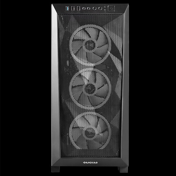 Gamdias Athena M1 Elite ARGB Mid Tower Cabinet (Black)