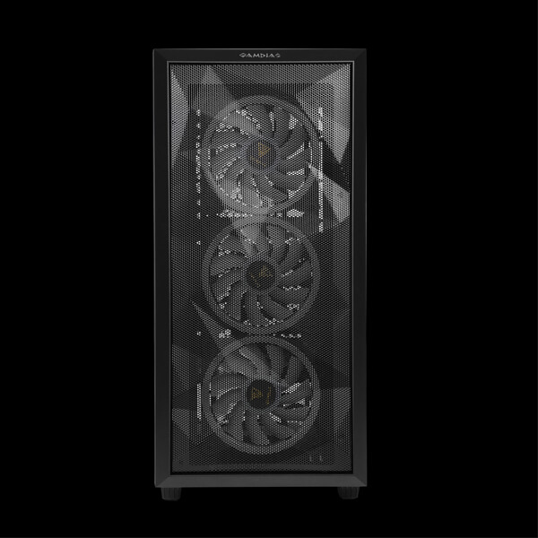 Gamdias Athena M2 ARGB (ATX) Mid Tower Cabinet (Black)