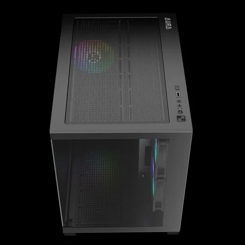 Gamdias Aura GC10M V2 ARGB M-ATX Mini Tower Case