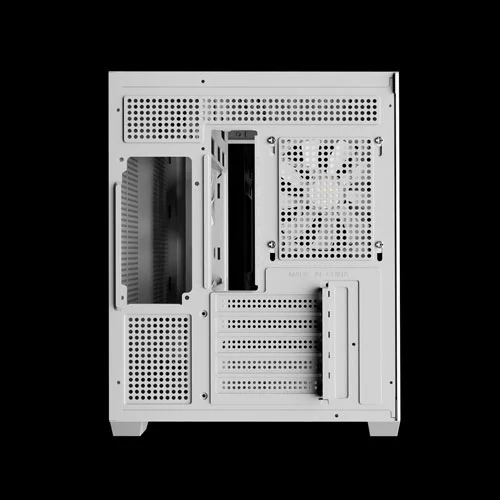 Gamdias Aura GC10M V2 White ARGB M-ATX Mini Tower Case
