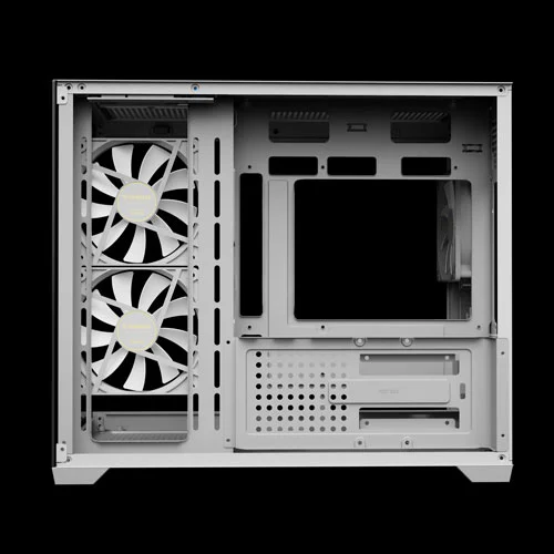 Gamdias Aura GC10M V2 White ARGB M-ATX Mini Tower Case