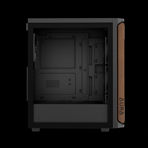 Gamdias AURA GC11 Wood ATX Mid Tower Case
