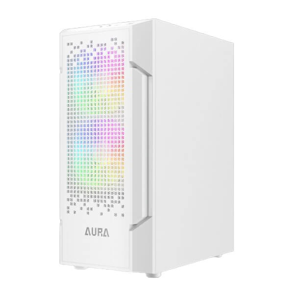 Gamdias Aura GC7 WH ARGB ATX Mid Tower Case