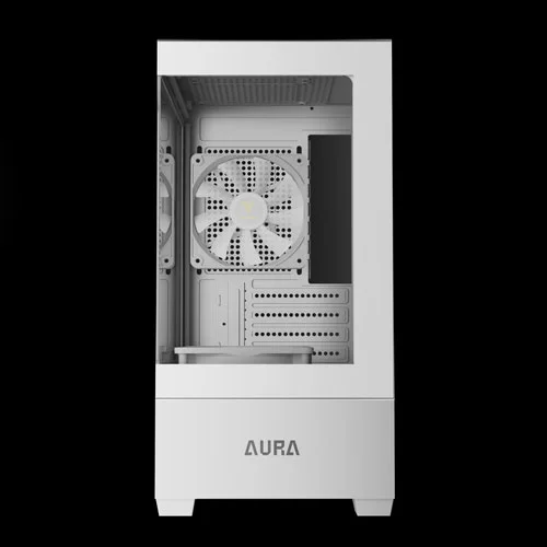 Gamdias Aura GC9M White ARGB M-ATX Mini Tower Case