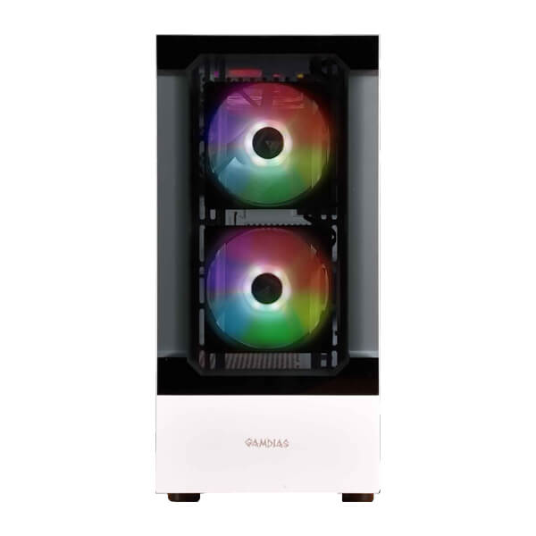 Gamdias Talos E3 WH ARGB White ATX Mid Tower Case