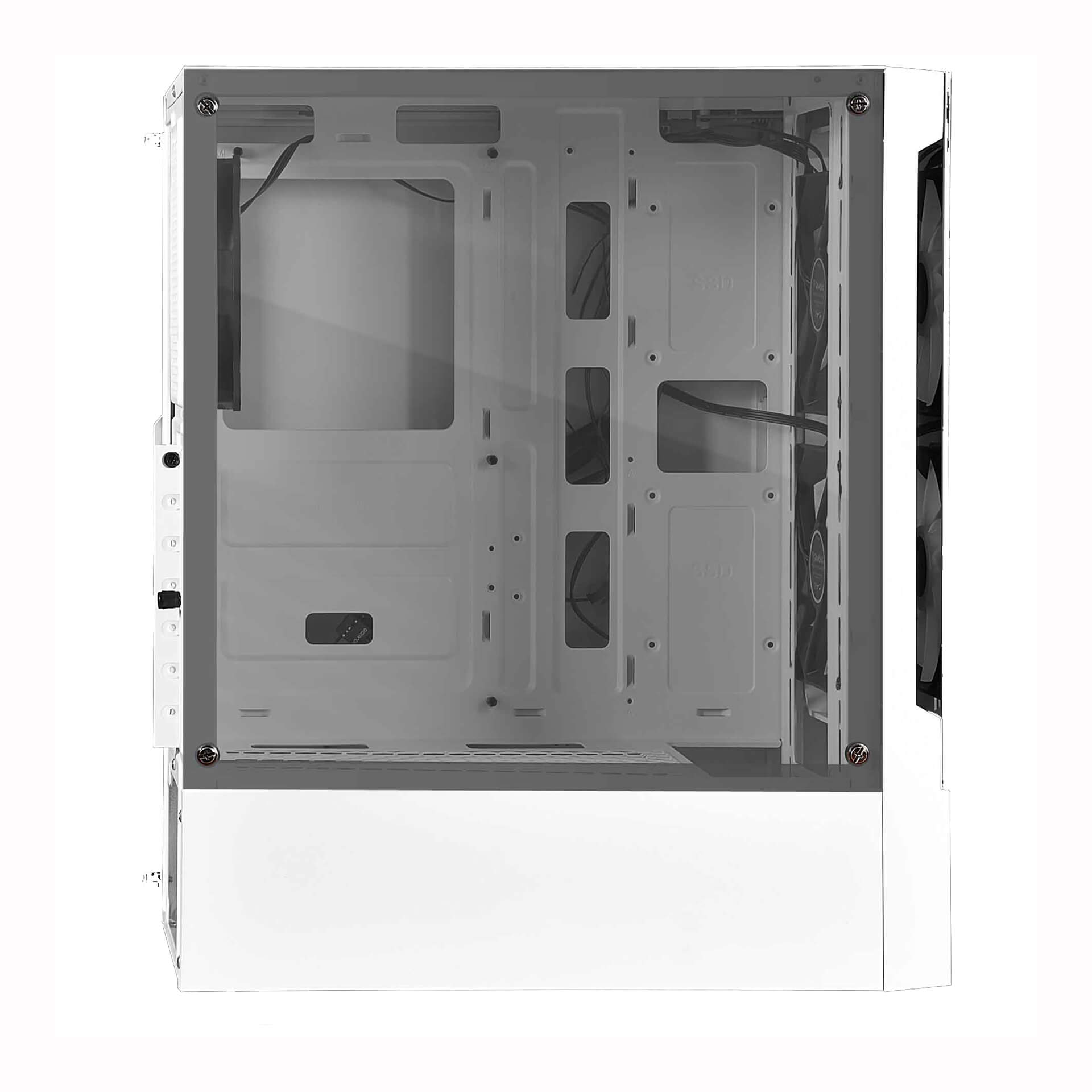 Gamdias Talos E3 WH ARGB White ATX Mid Tower Case