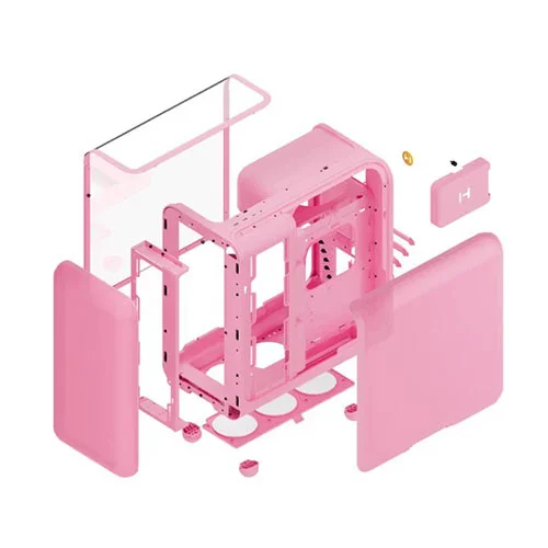 Hyte X50 Strawberry Milk E-ATX Mid Tower Case
