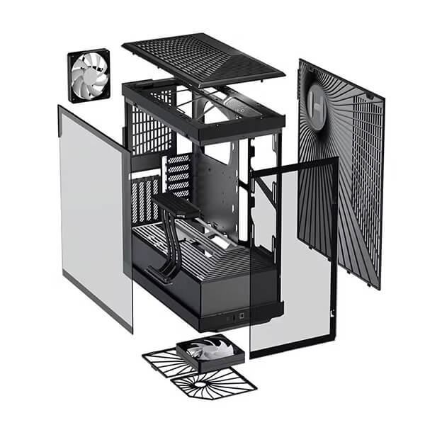Hyte Y40 TG ATX Mid Tower Case