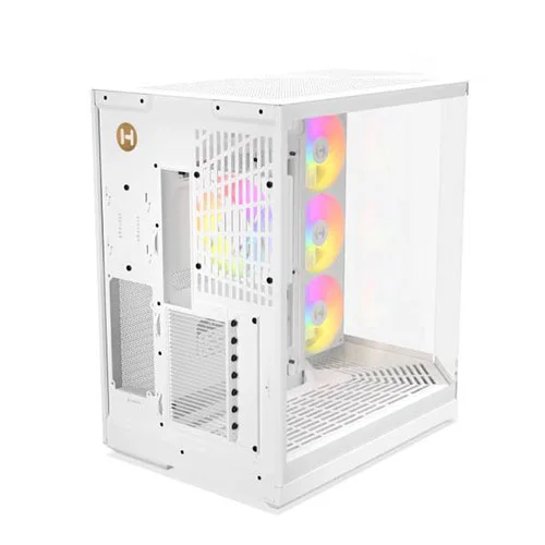 Hyte Y50 RGB E-ATX White Mid Tower Case