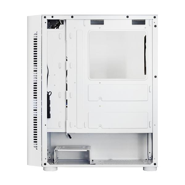 Montech X1 (ATX) Mid Tower Cabinet with Tempered Glass Side Panel (White)