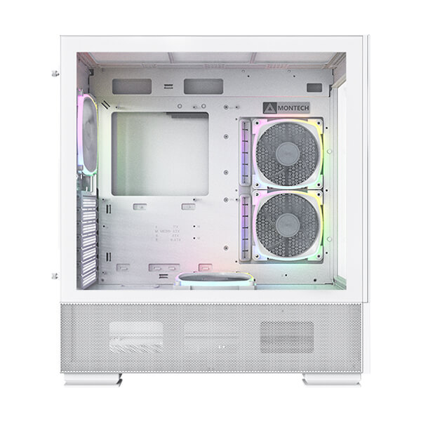 Montech Sky Two ARGB White ATX Mid Tower Case