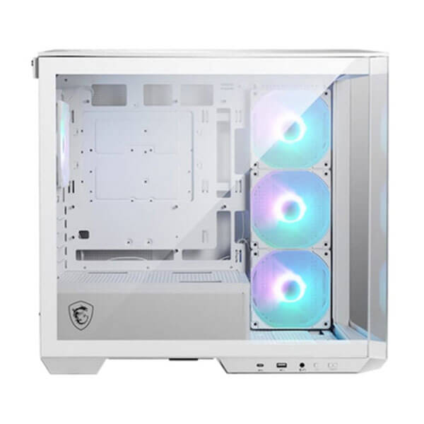 MSI MAG PANO M100R PZ ARGB White M-ATX Mid Tower Case